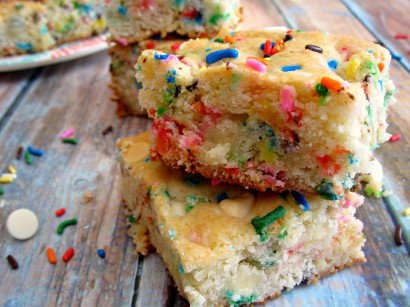 Funfetti Cake Batter Bars