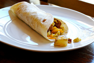 Homemade Breakfast Burritos