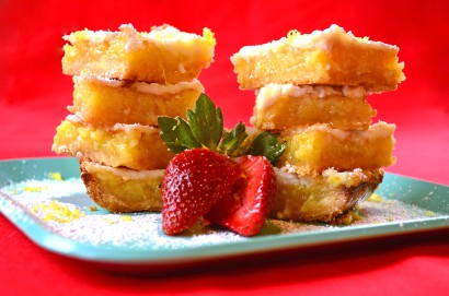 Lemon Shortbread Squares