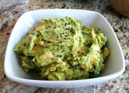 Sweet Potato Lime Guacamole