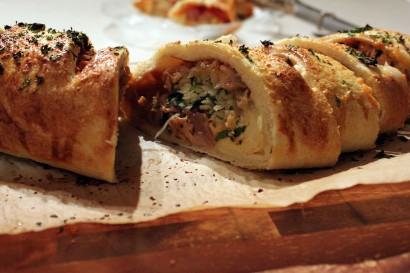 BBQ Chicken Stromboli