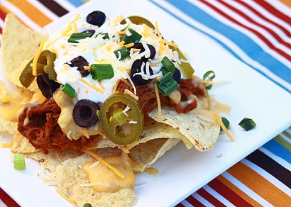 Barbecue Pulled Pork Nachos