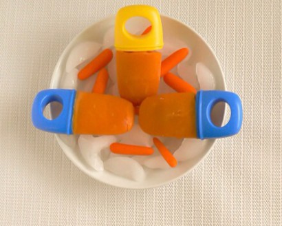 Carrot Smoothie Popsicles