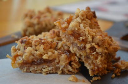 Coconut Pecan Apricot Bars