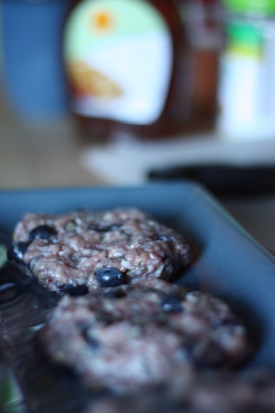 Maple Blueberry Breakfast Sausage