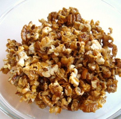 Maple Pecan Pie Popcorn