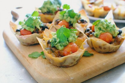 Turkey Taco Cups