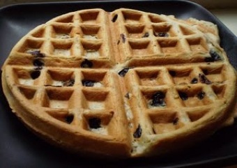 Vegan Blueberry Waffles