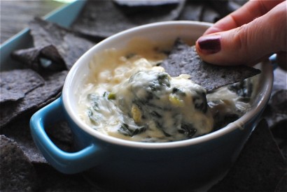 White Spinach Cheese Dip